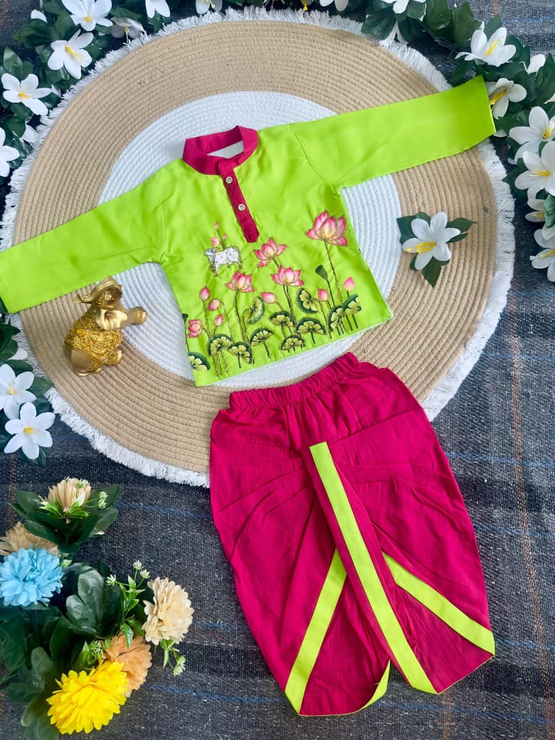 Kushal - Boy Kids Dhoti and kurta