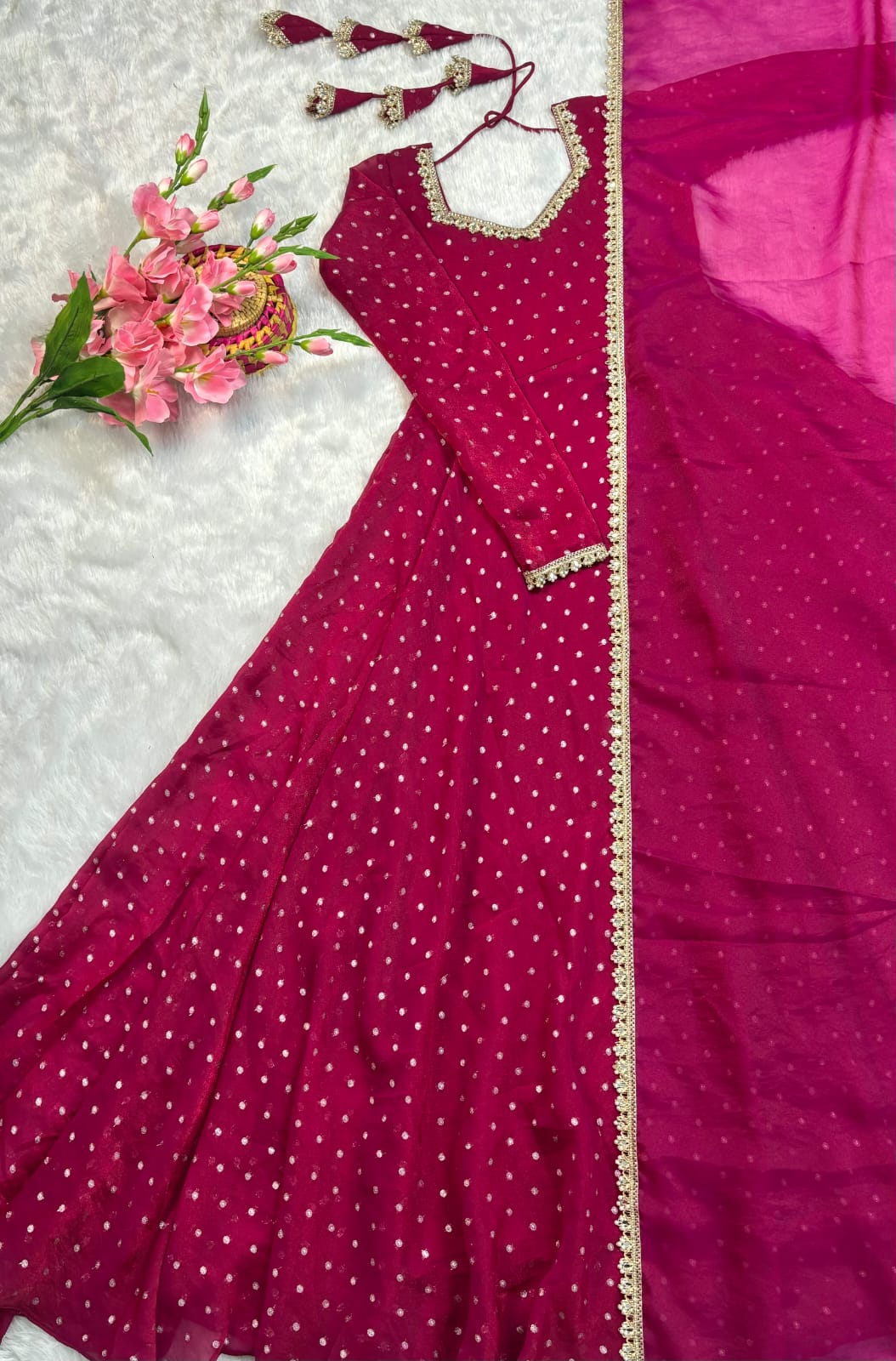 Monisha : Trending Anarkali outfit