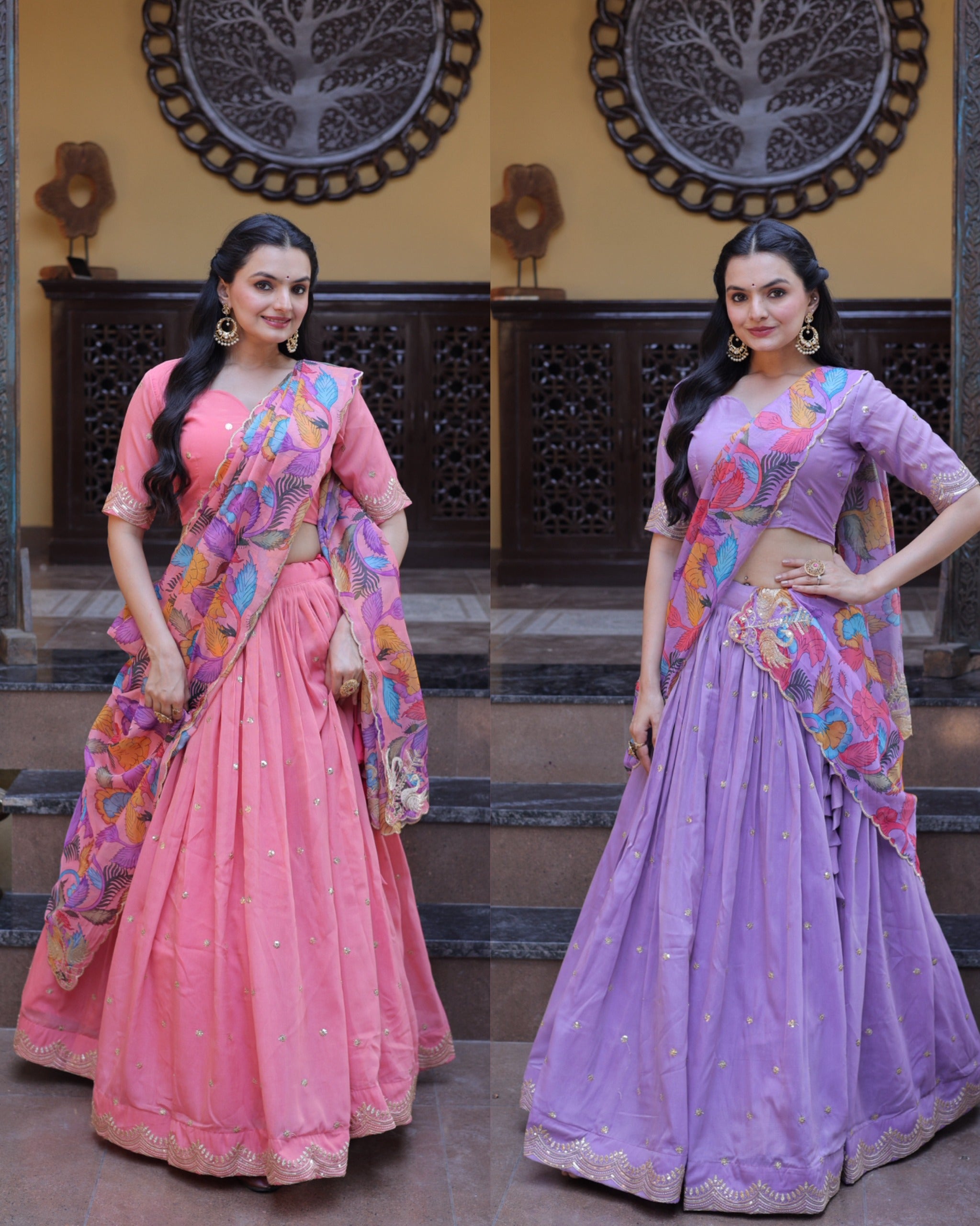 Avanthika: Half Sarees