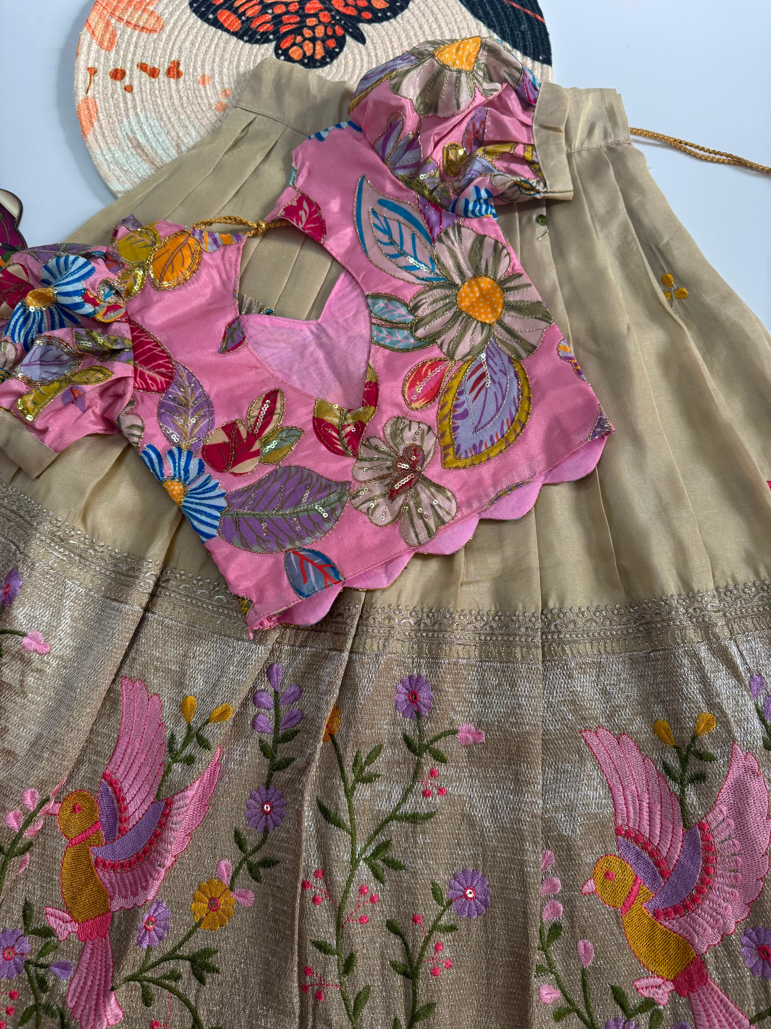 Janani : Premium Kids Lehenga