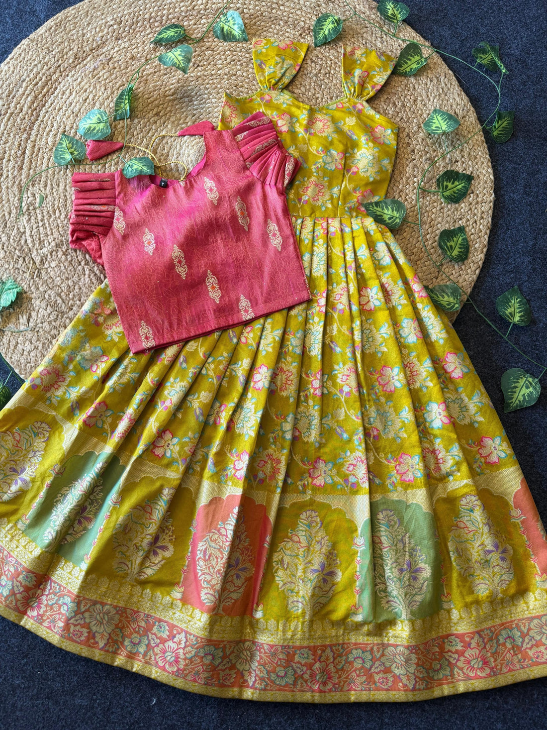 Samya : Kids 2 in one frock