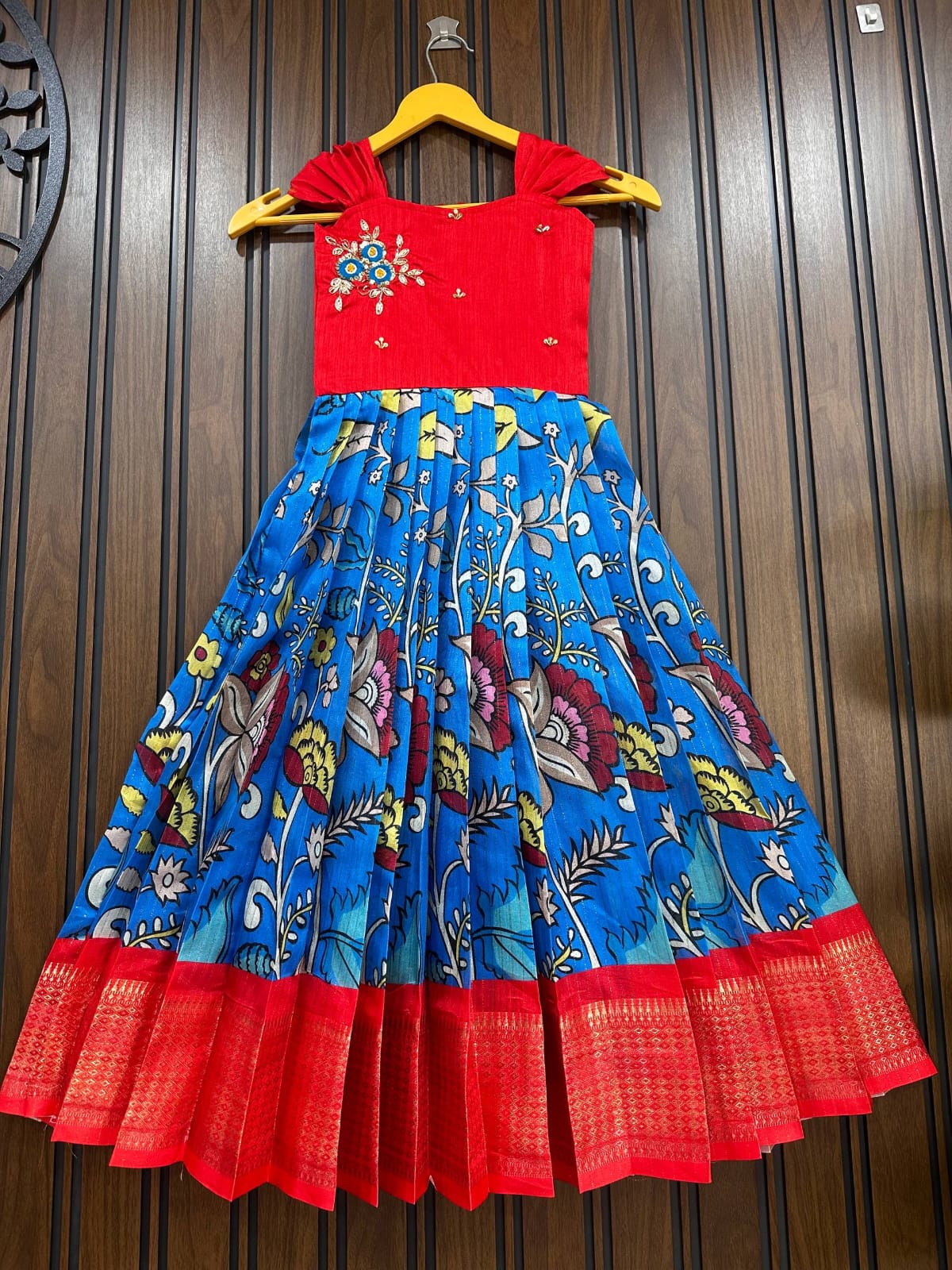 Zuyi : kalamkari Kids frocks