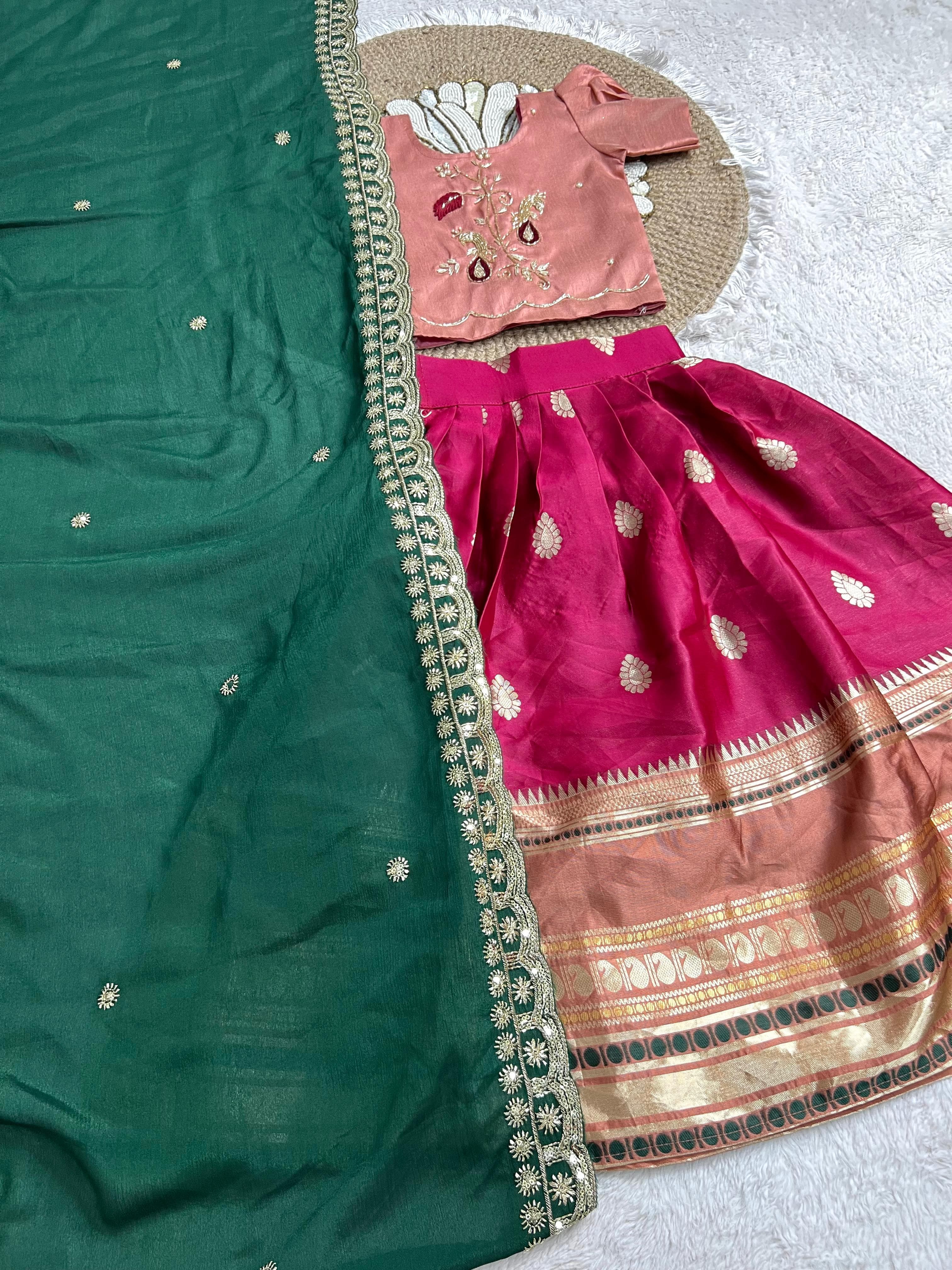 Bujjamma Kids Lehenga 💕