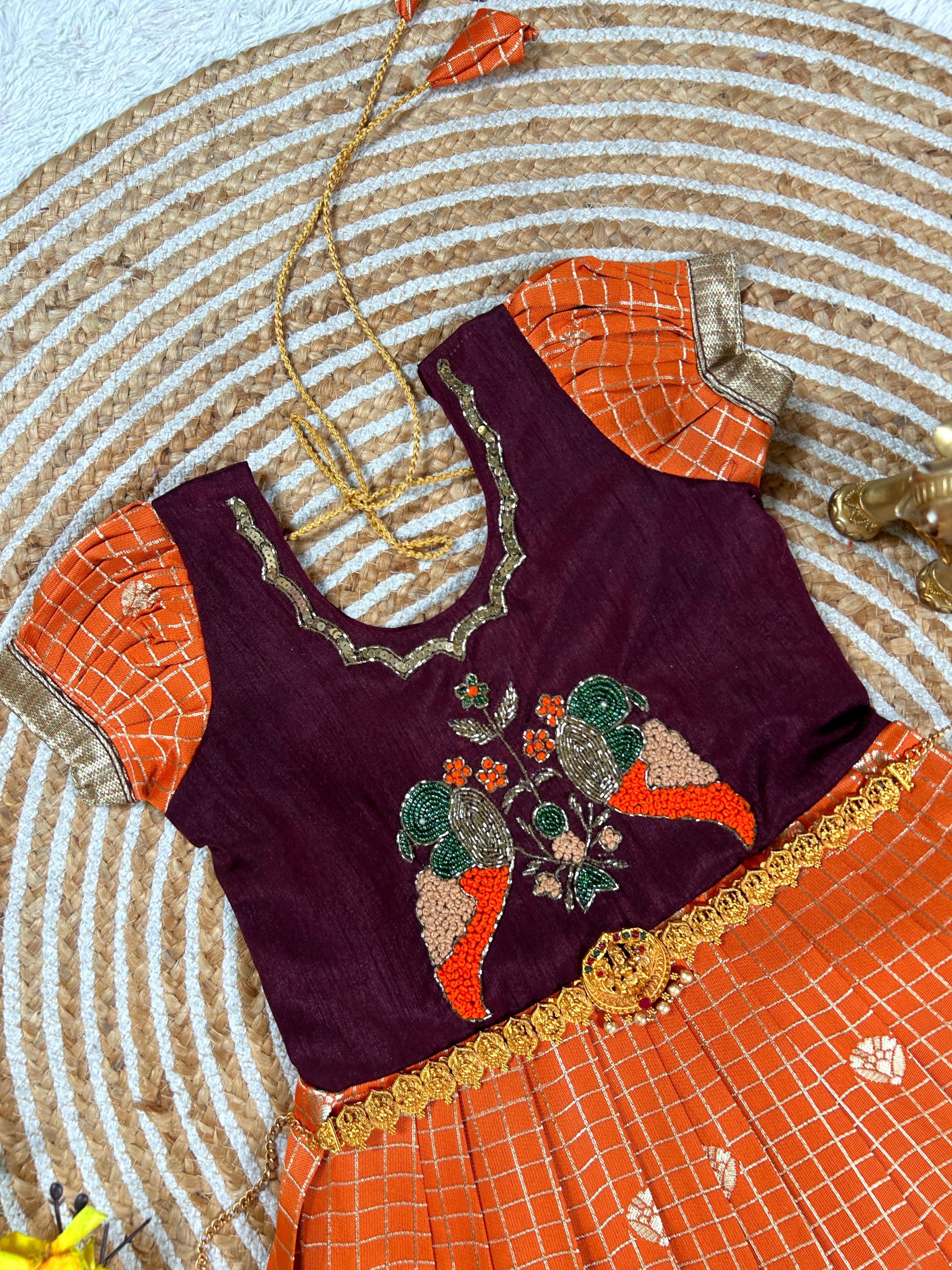 Nidhi : Traditional frocks