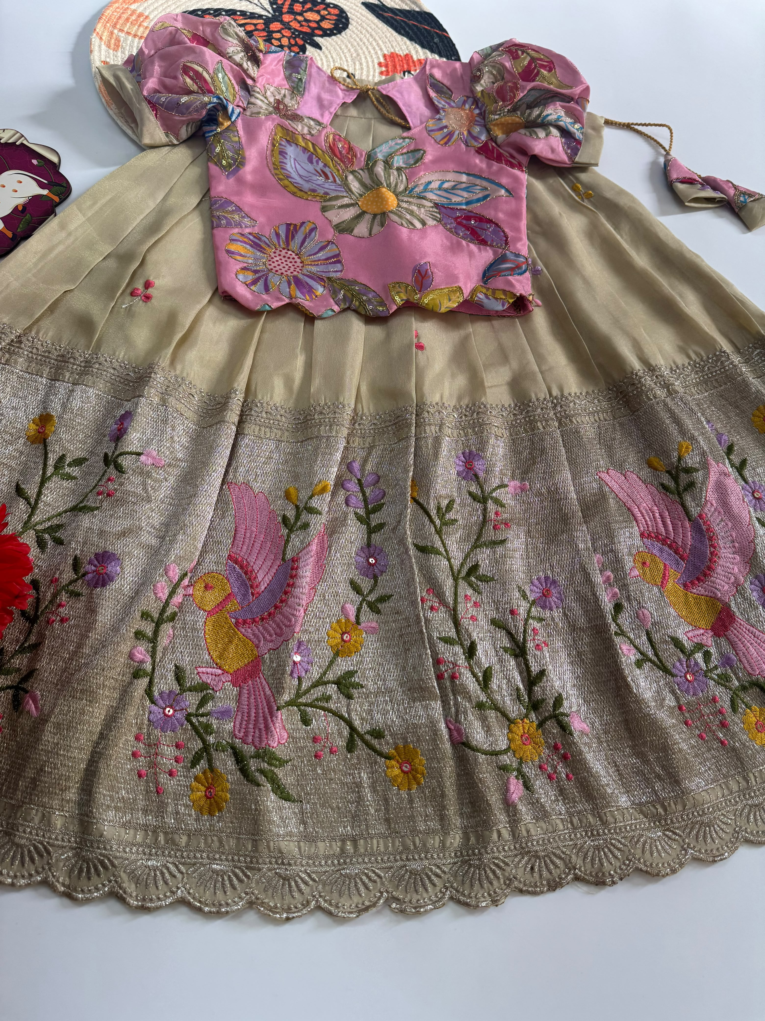 Janani : Premium Kids Lehenga