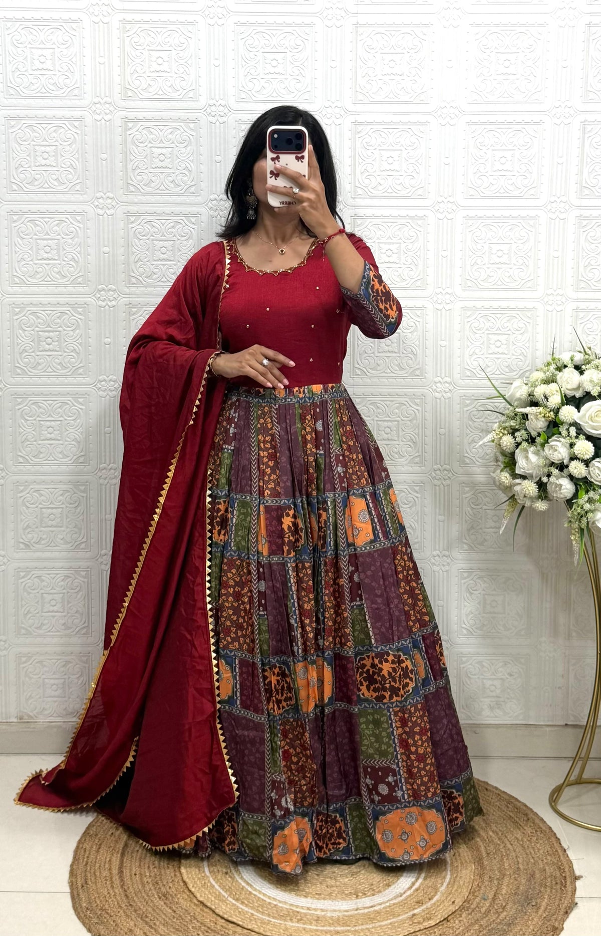 Sasha : Kurti with dupatta
