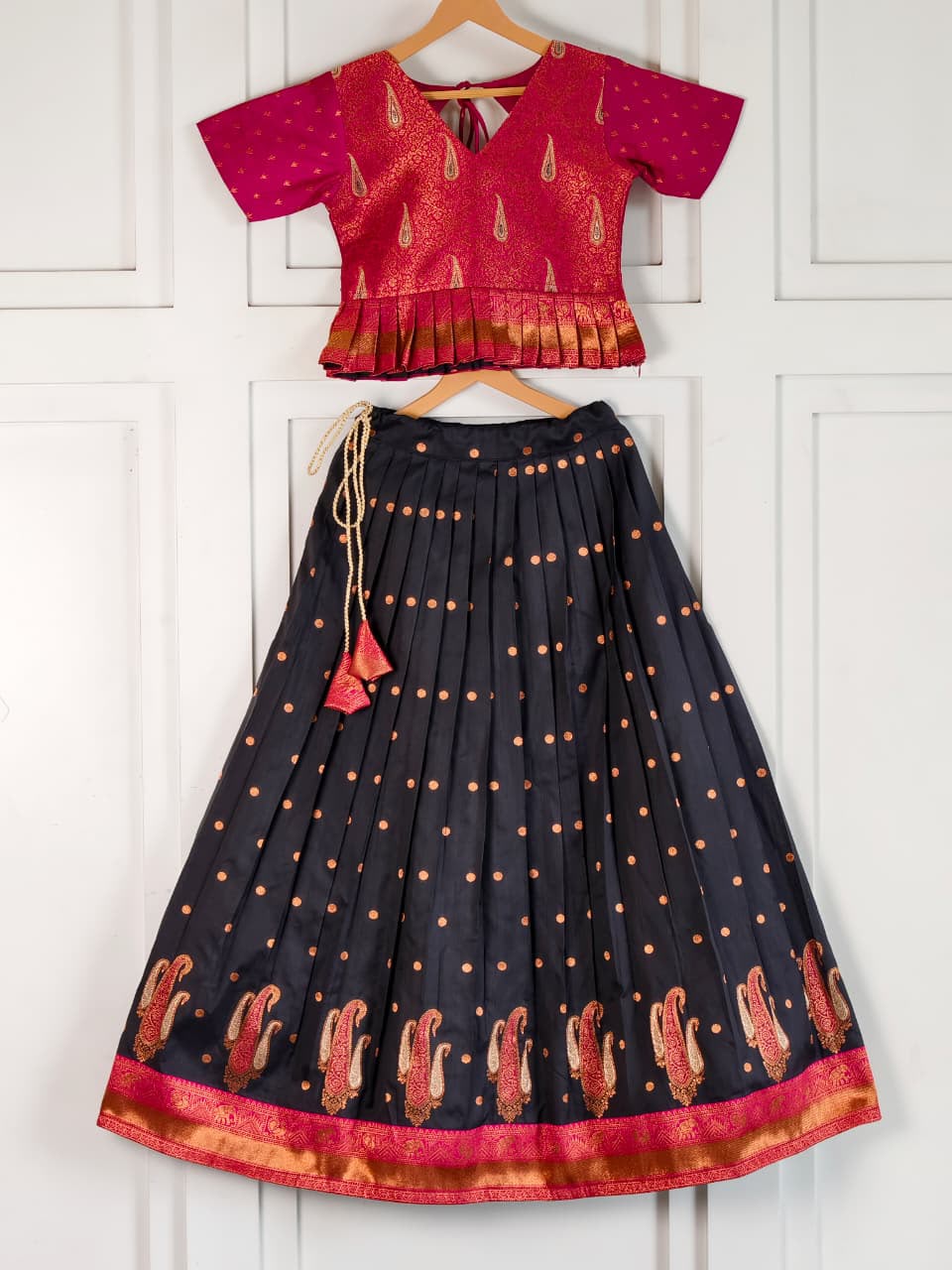 Tulasi : Kids Semi Pattu Lehenga 💕