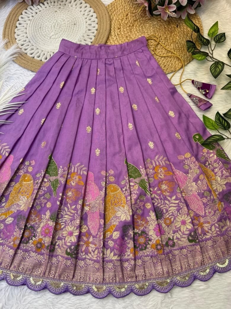 Chilakamma : Kids Lehengas