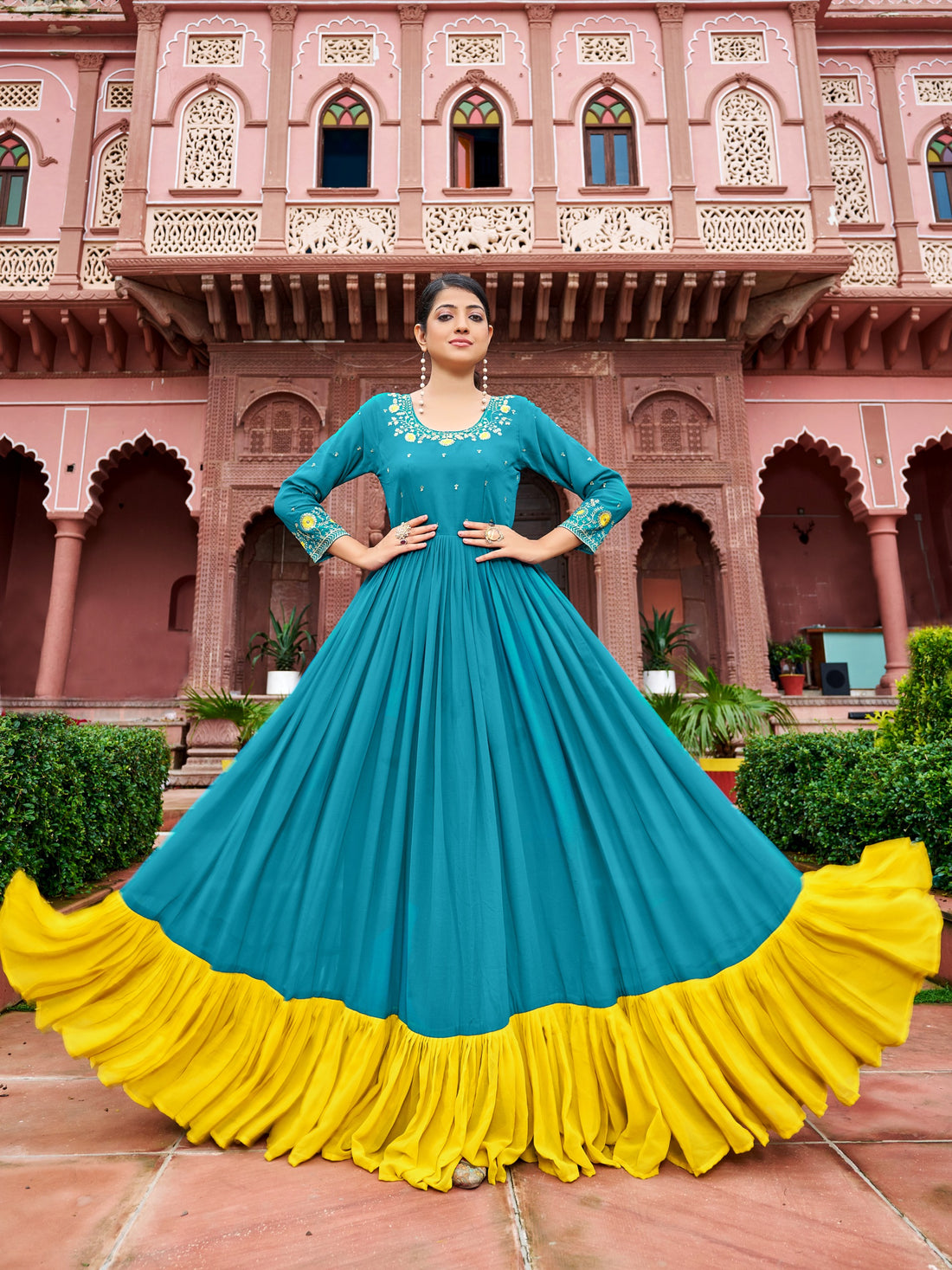 Salsa : Designer Long  Frocks 💕