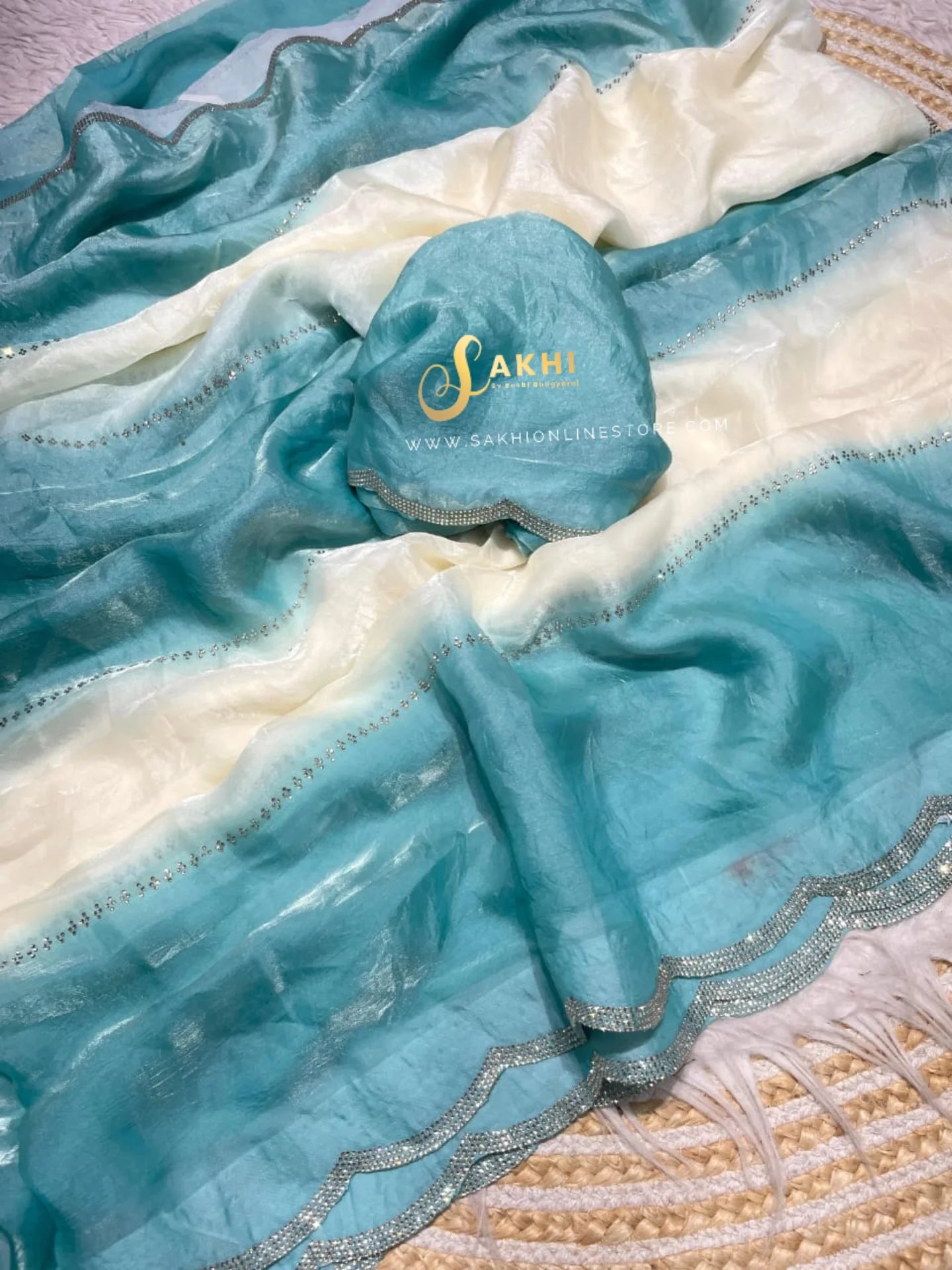 Rose Milk sarees 💕