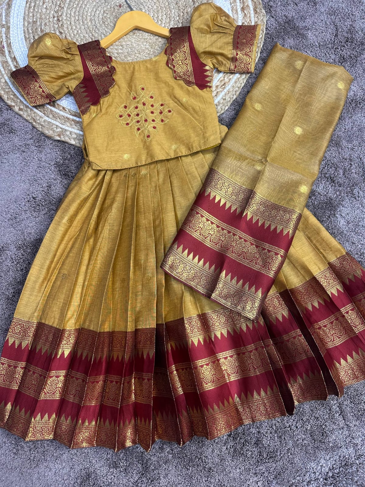 Komali half saree