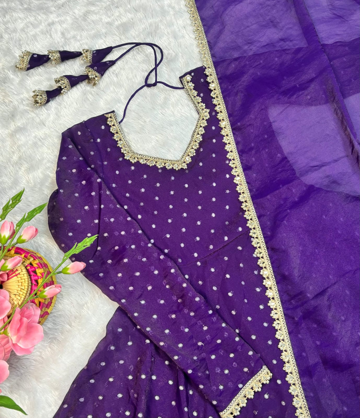 Monisha : Trending Anarkali outfit