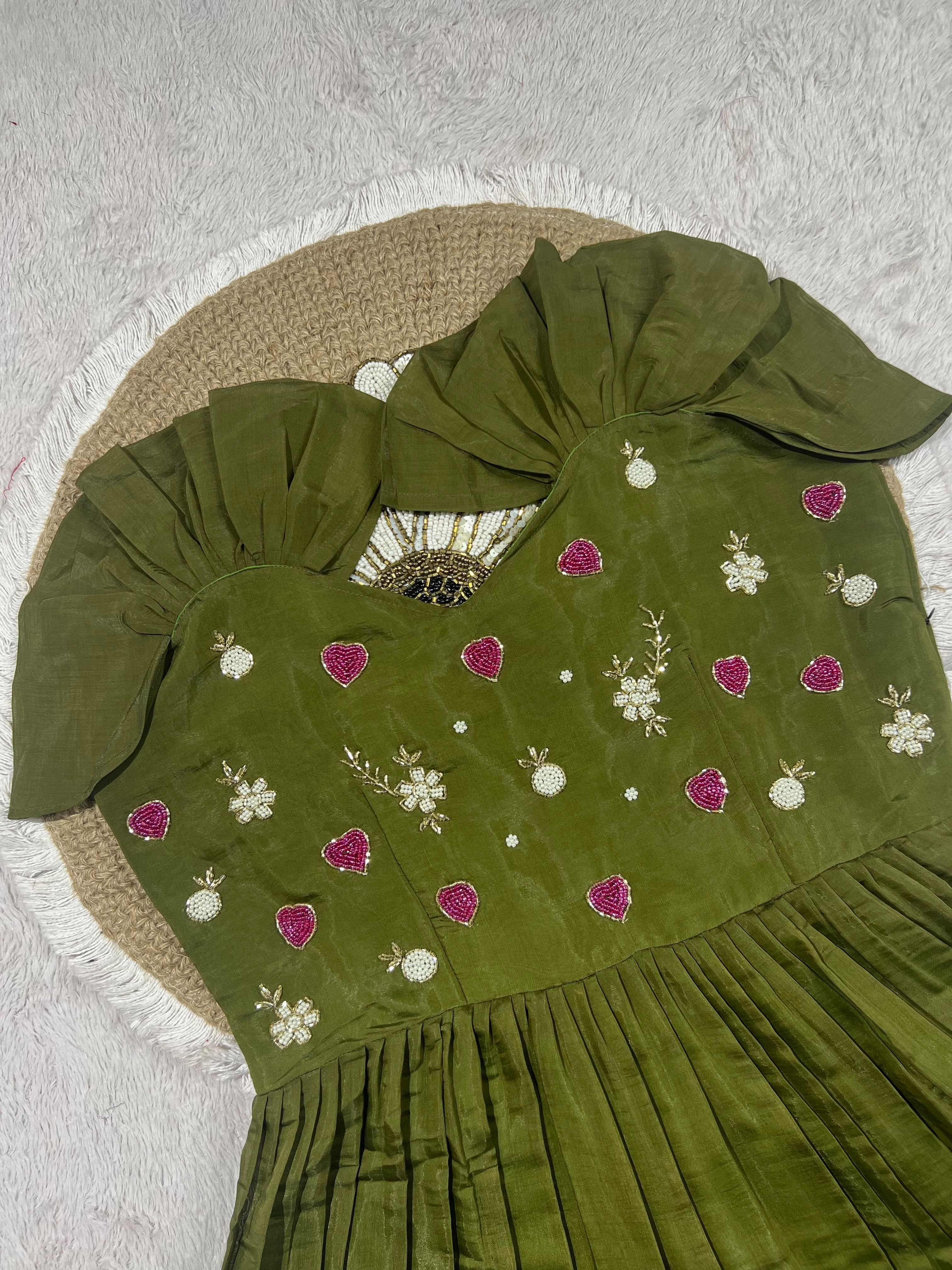 Leena : Mul Mul Cotton Frocks 💕