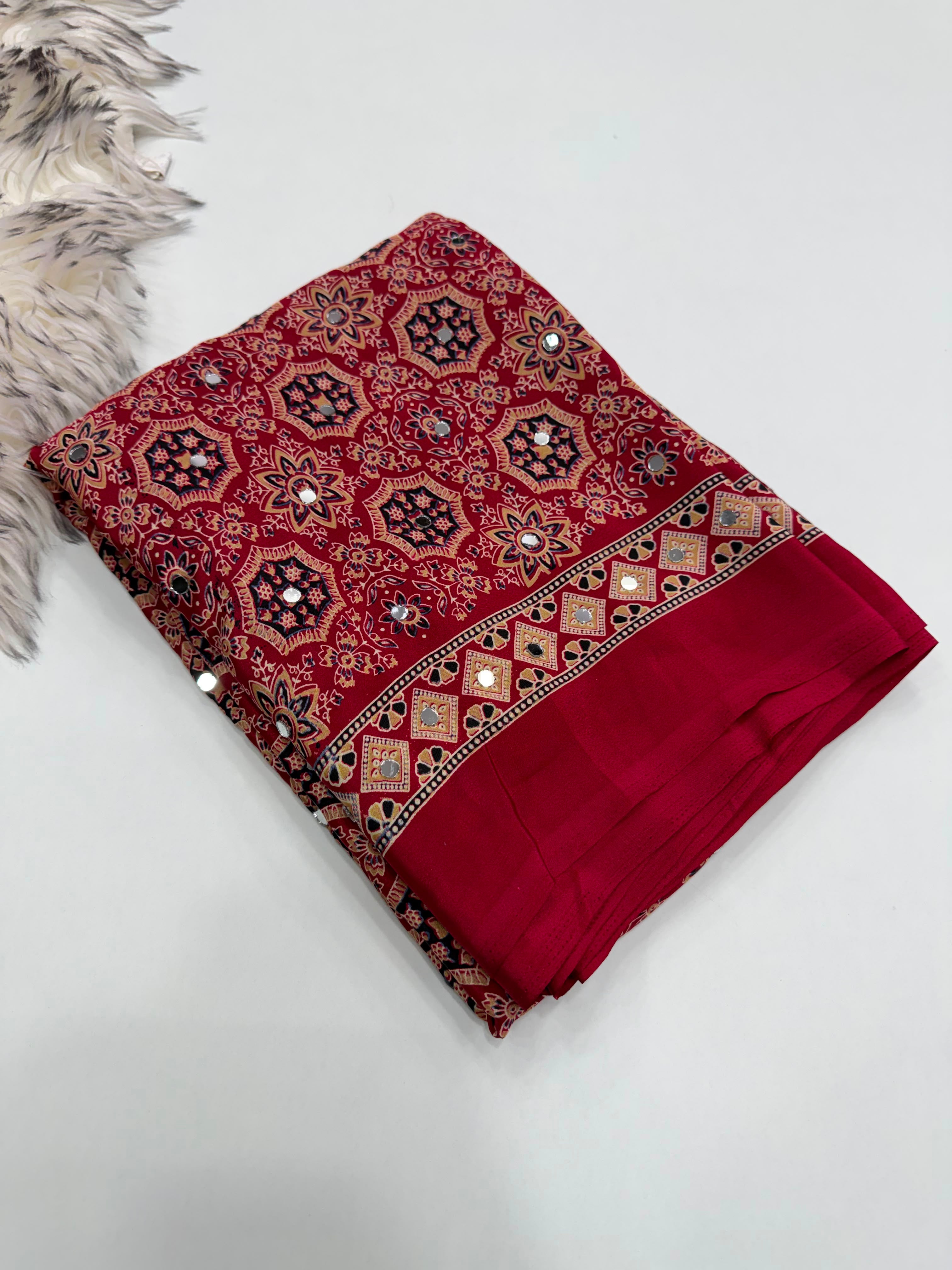 Anshu 5 ❤️ Ajrak Sarees