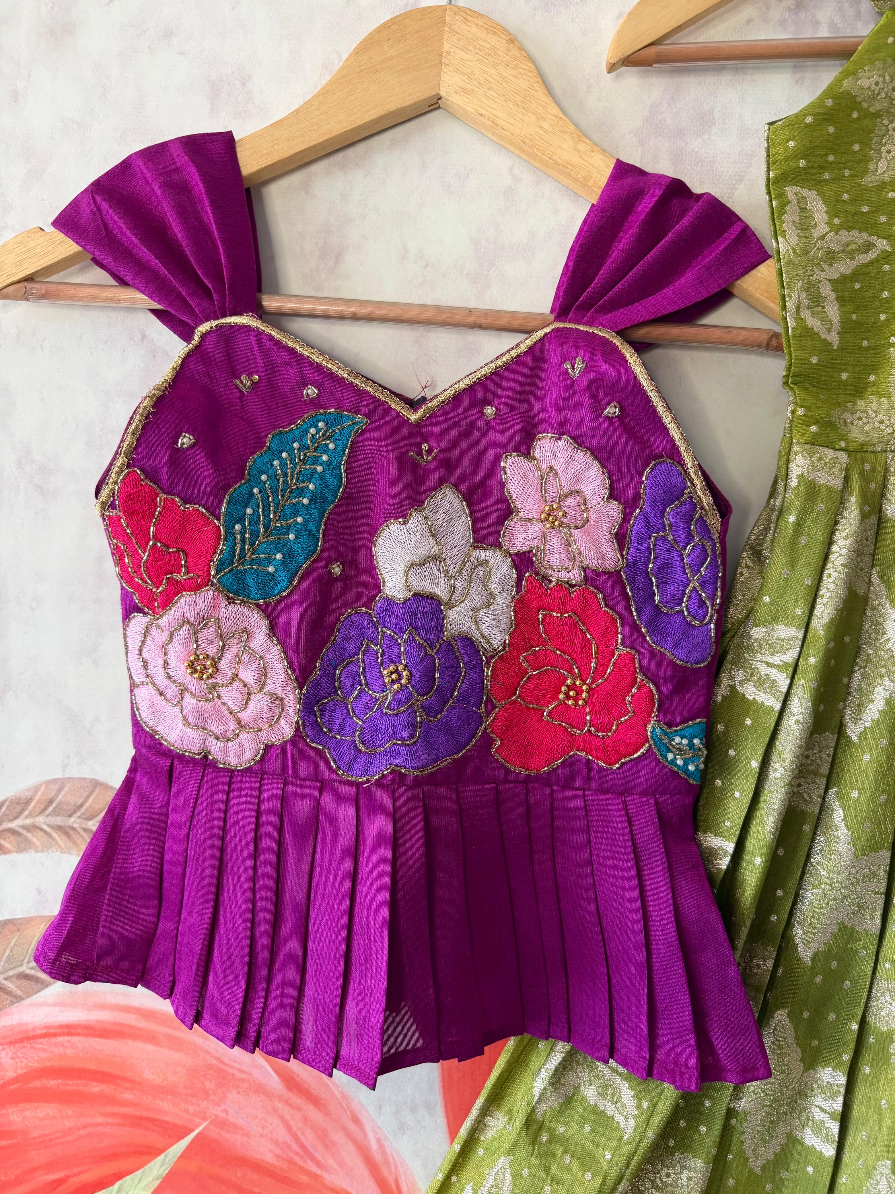 Diya : 2 In One kids Frock 💕