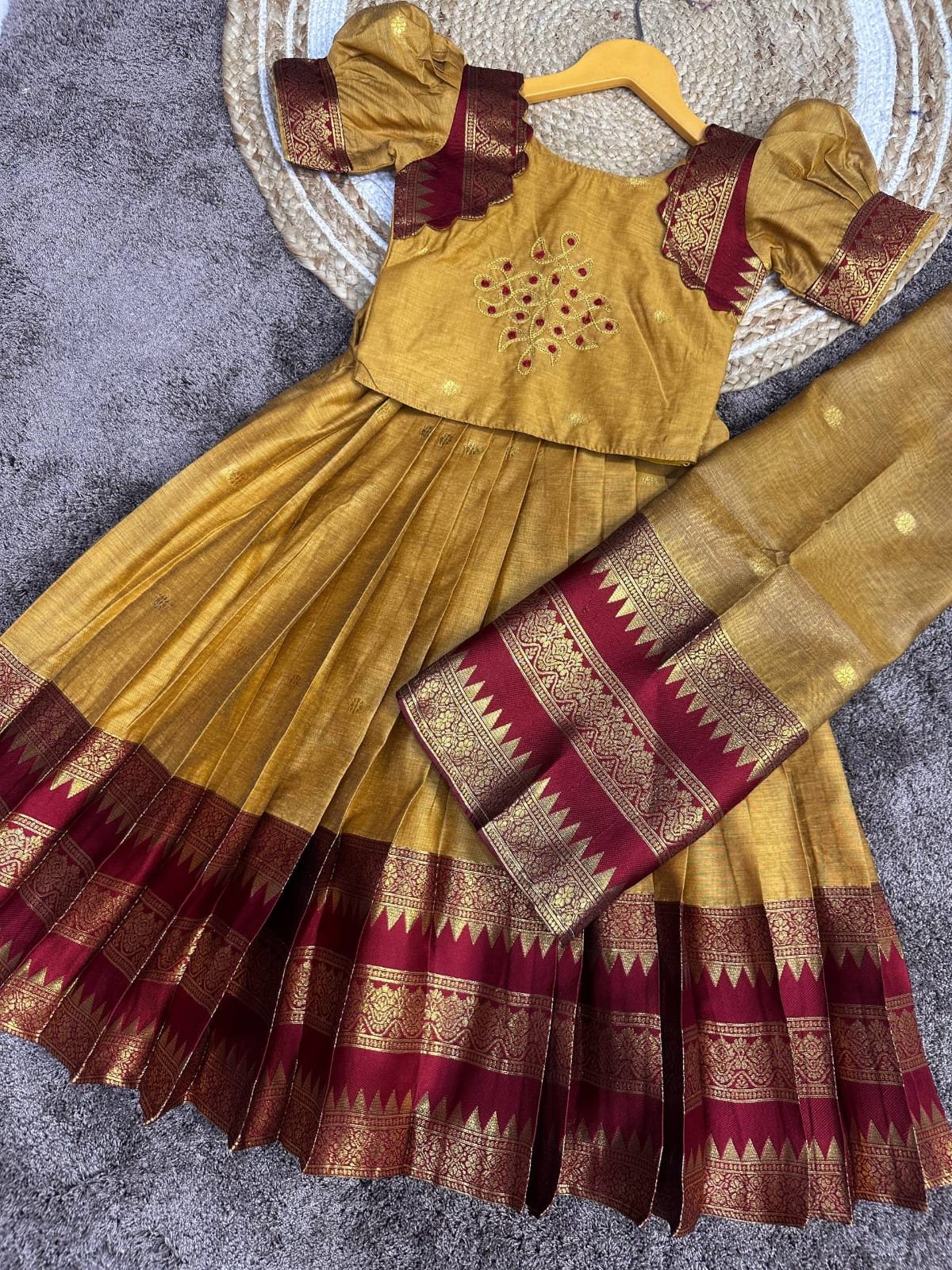 Komali half saree