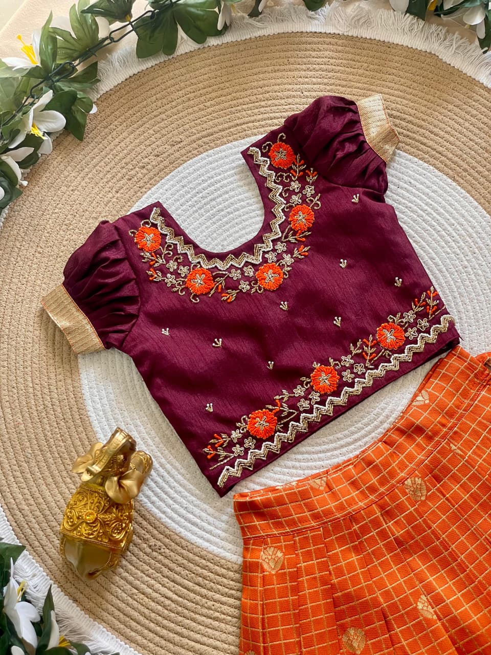 Missamma: Kids half saree