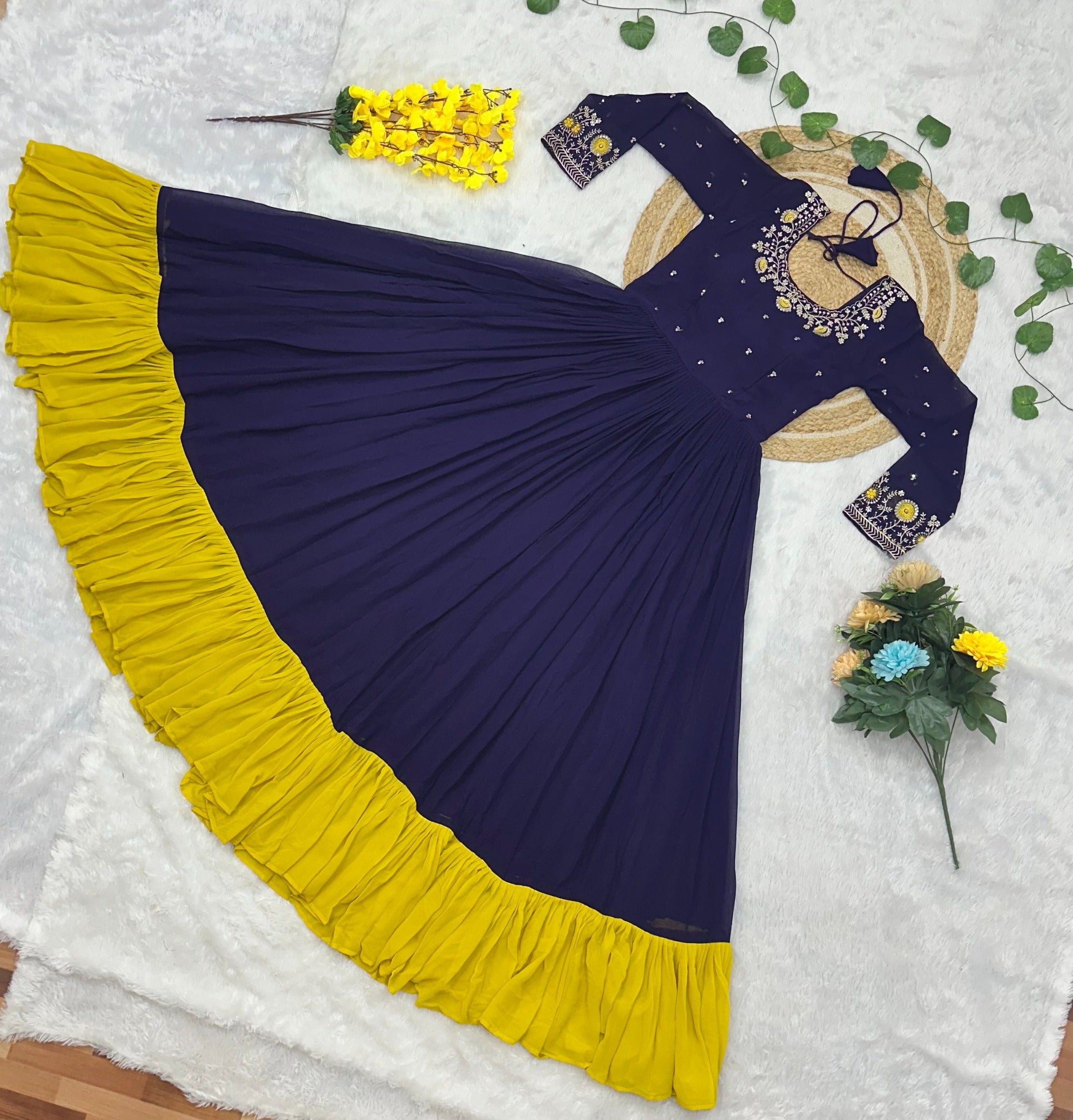 Salsa : Designer Long  Frocks 💕