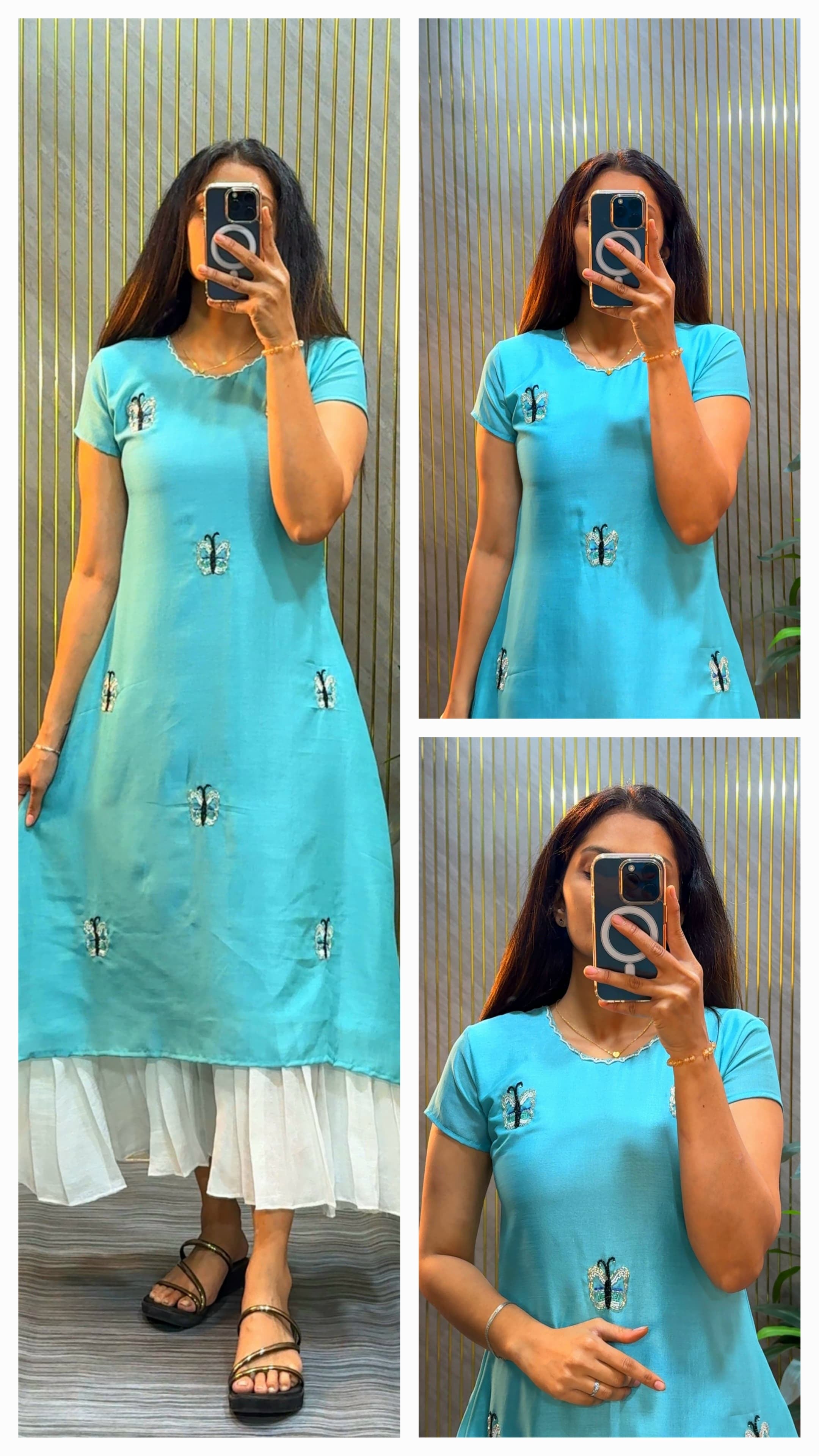 Shreya : Classy Designer frock