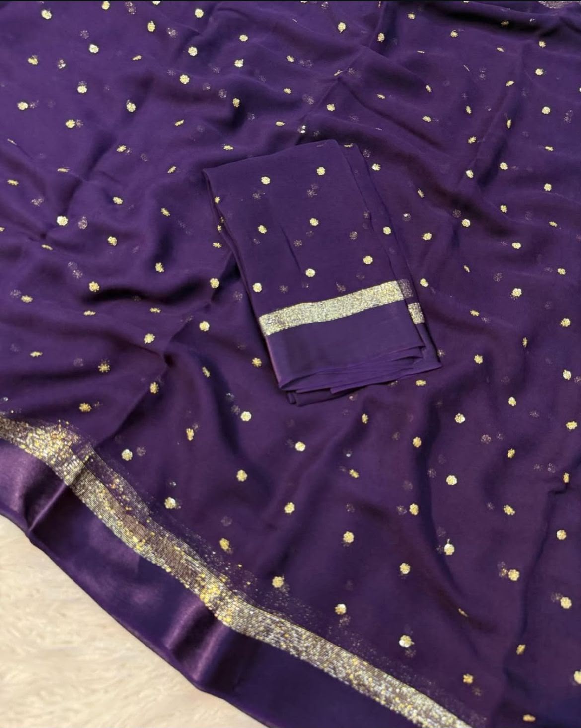 Brown : Pure Viscose Georgettes 💕