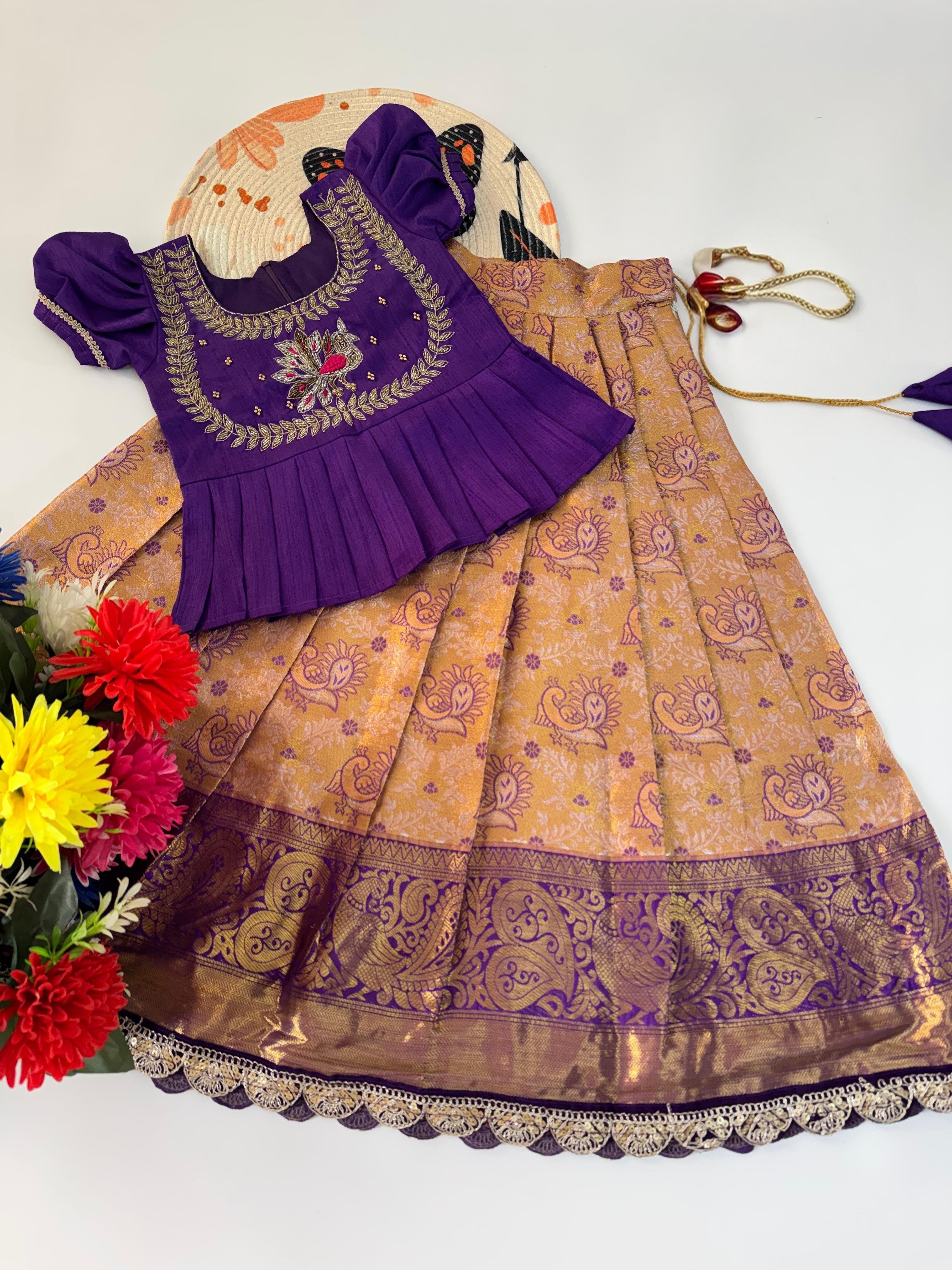 Parinaya: Kids lehengas