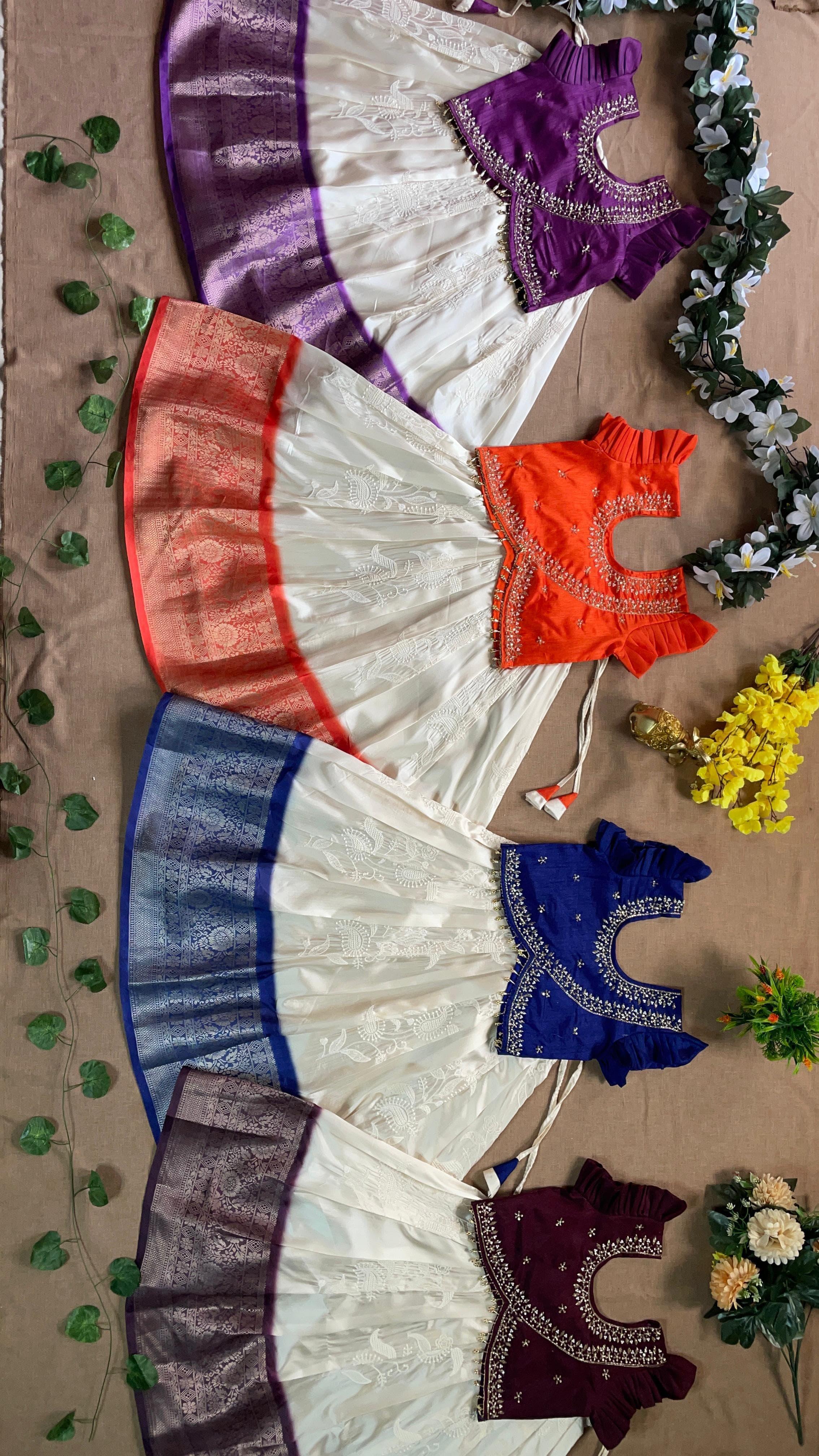 Kundanapu Bomma Kids Lehengas