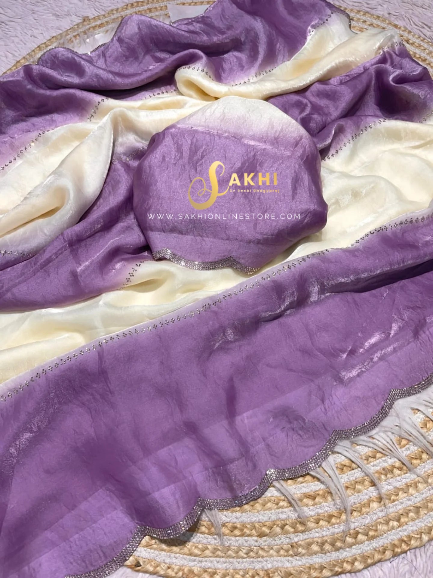 Rose Milk sarees 💕