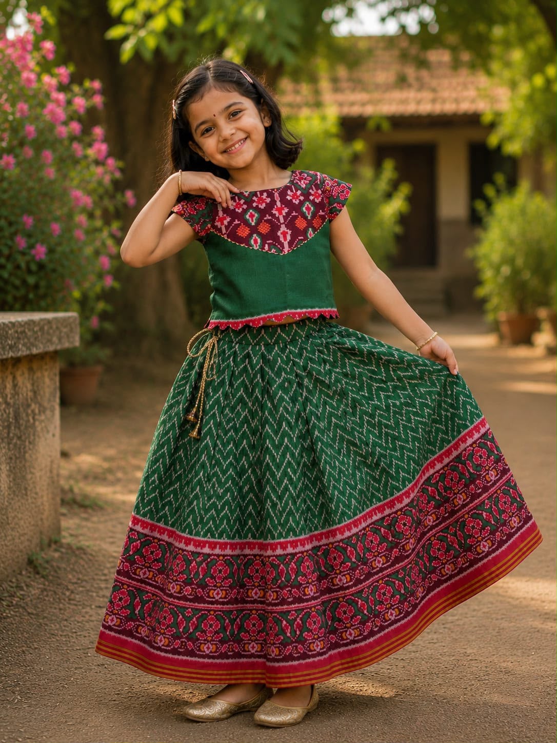 Patola Kids lehengas 💕