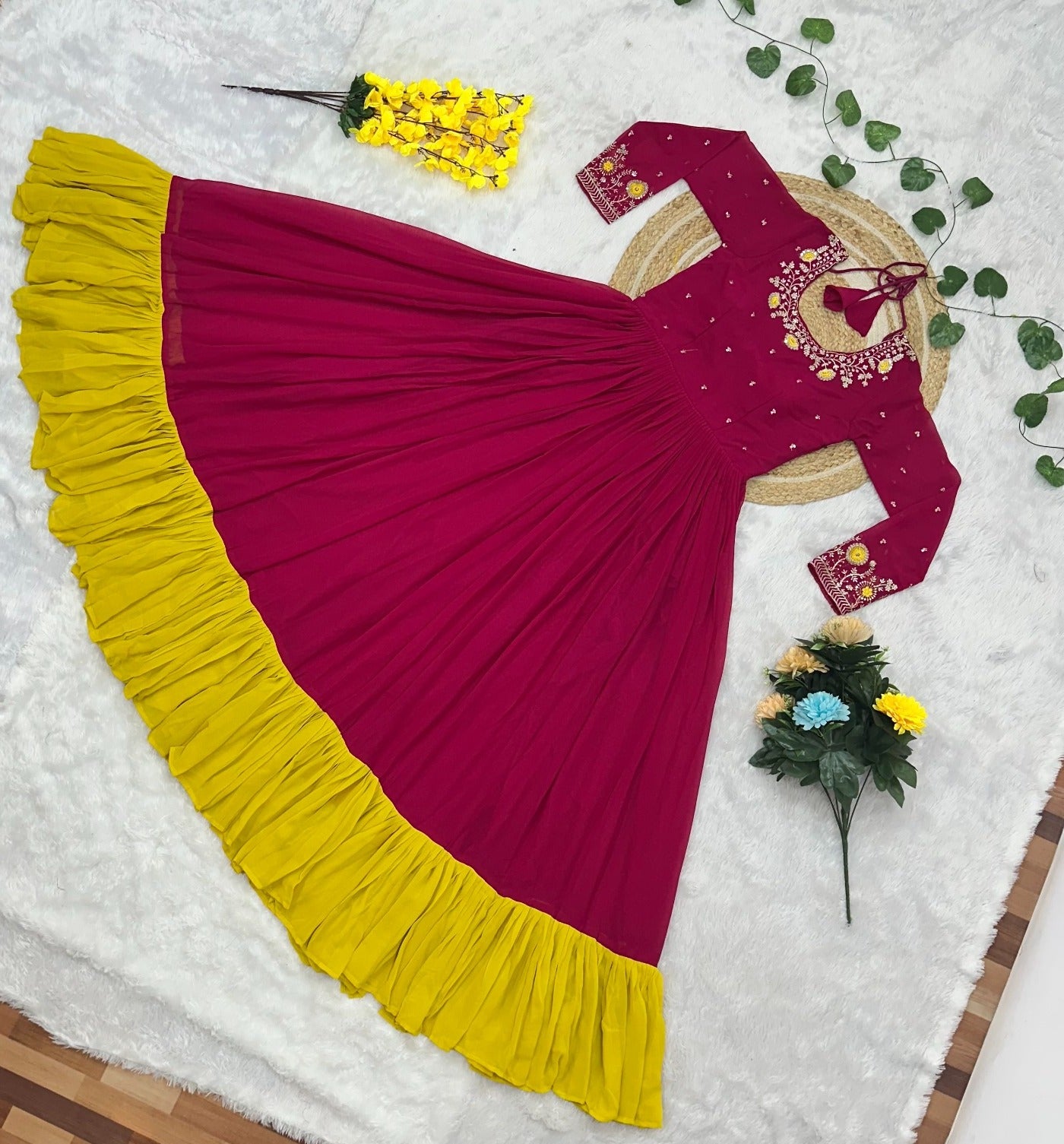 Salsa : Designer Long  Frocks 💕