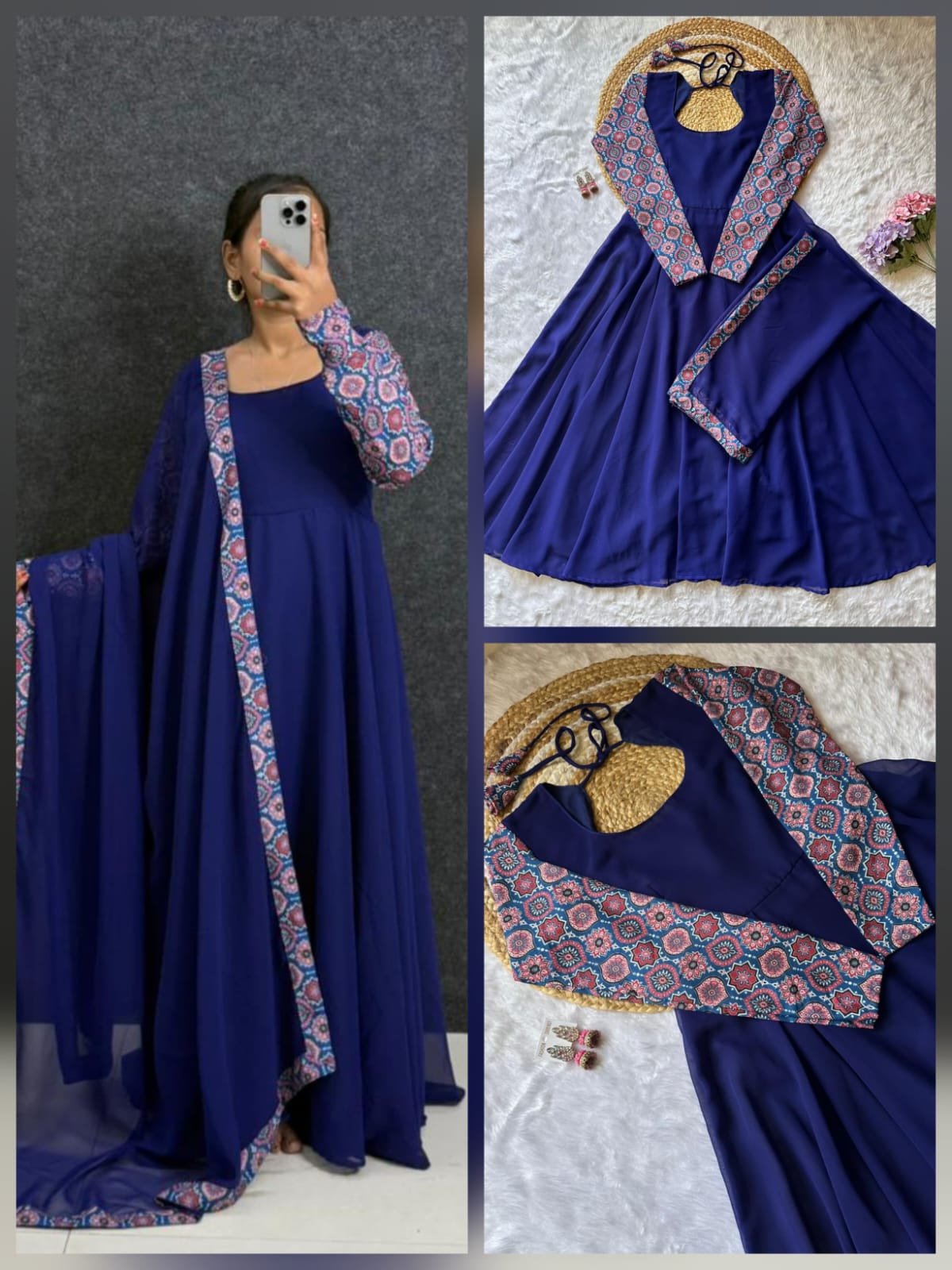 Soha : Anarkali 2 Piece set