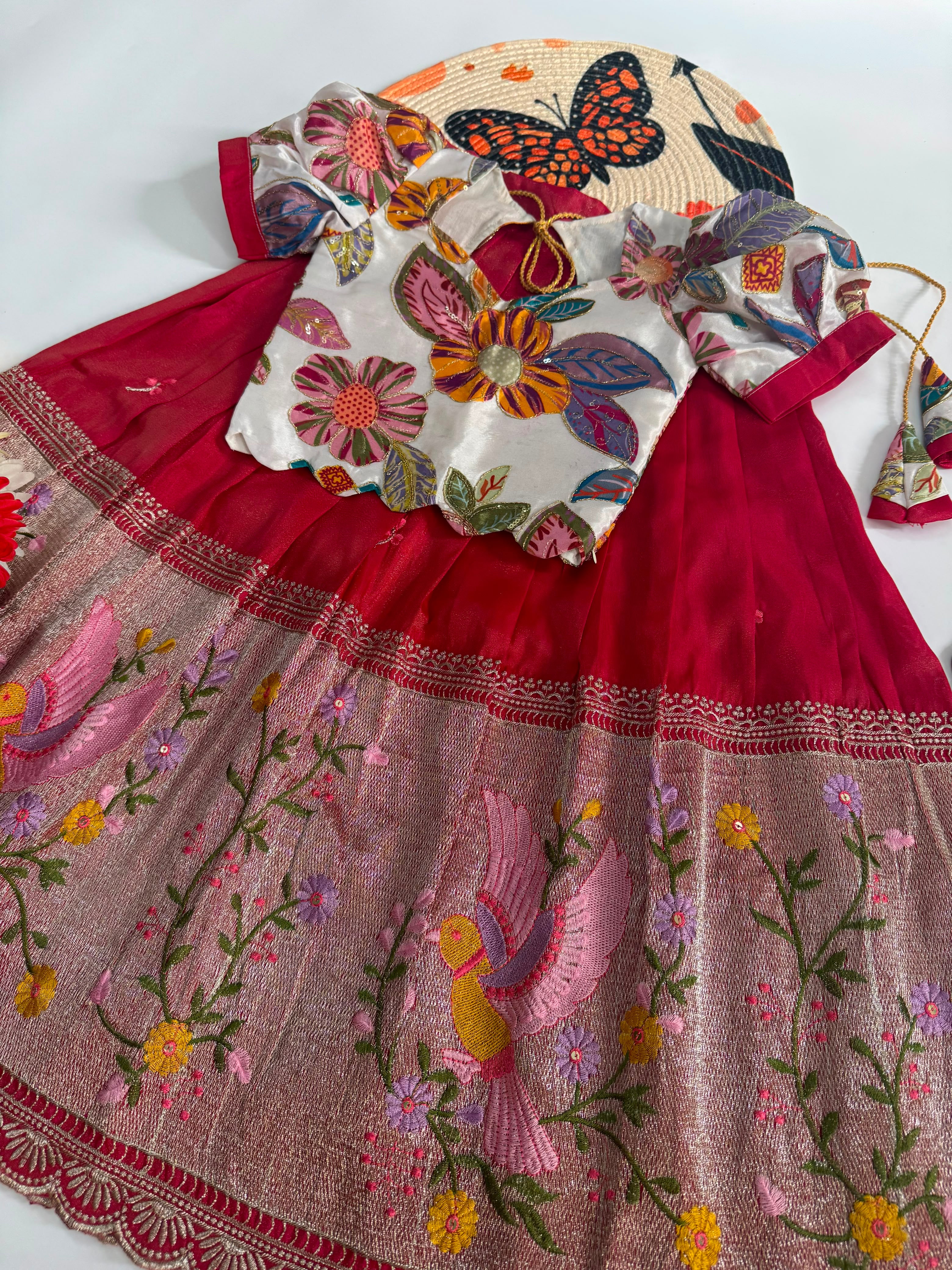 Janani : Premium Kids Lehenga