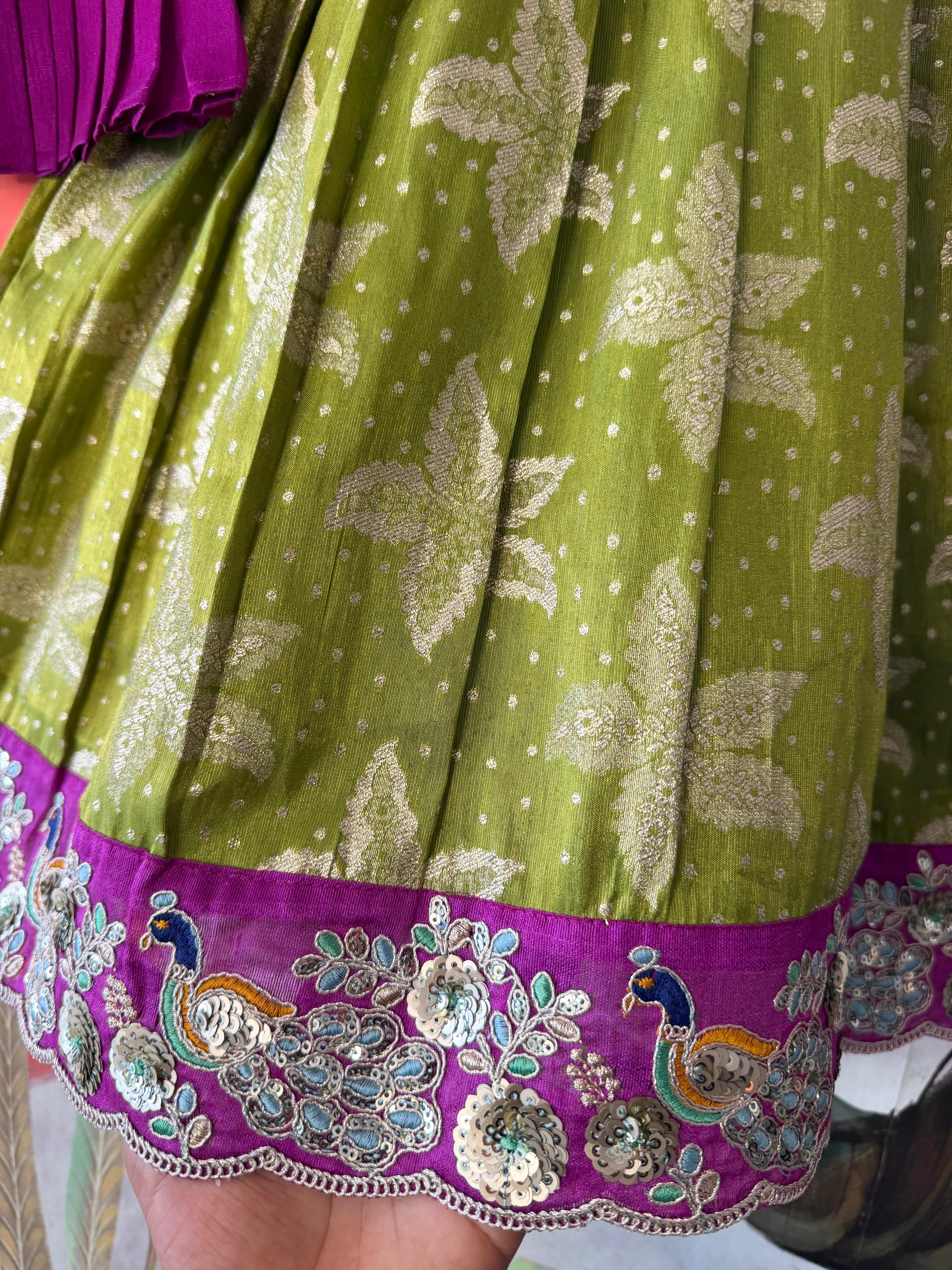 Diya : 2 In One kids Frock 💕