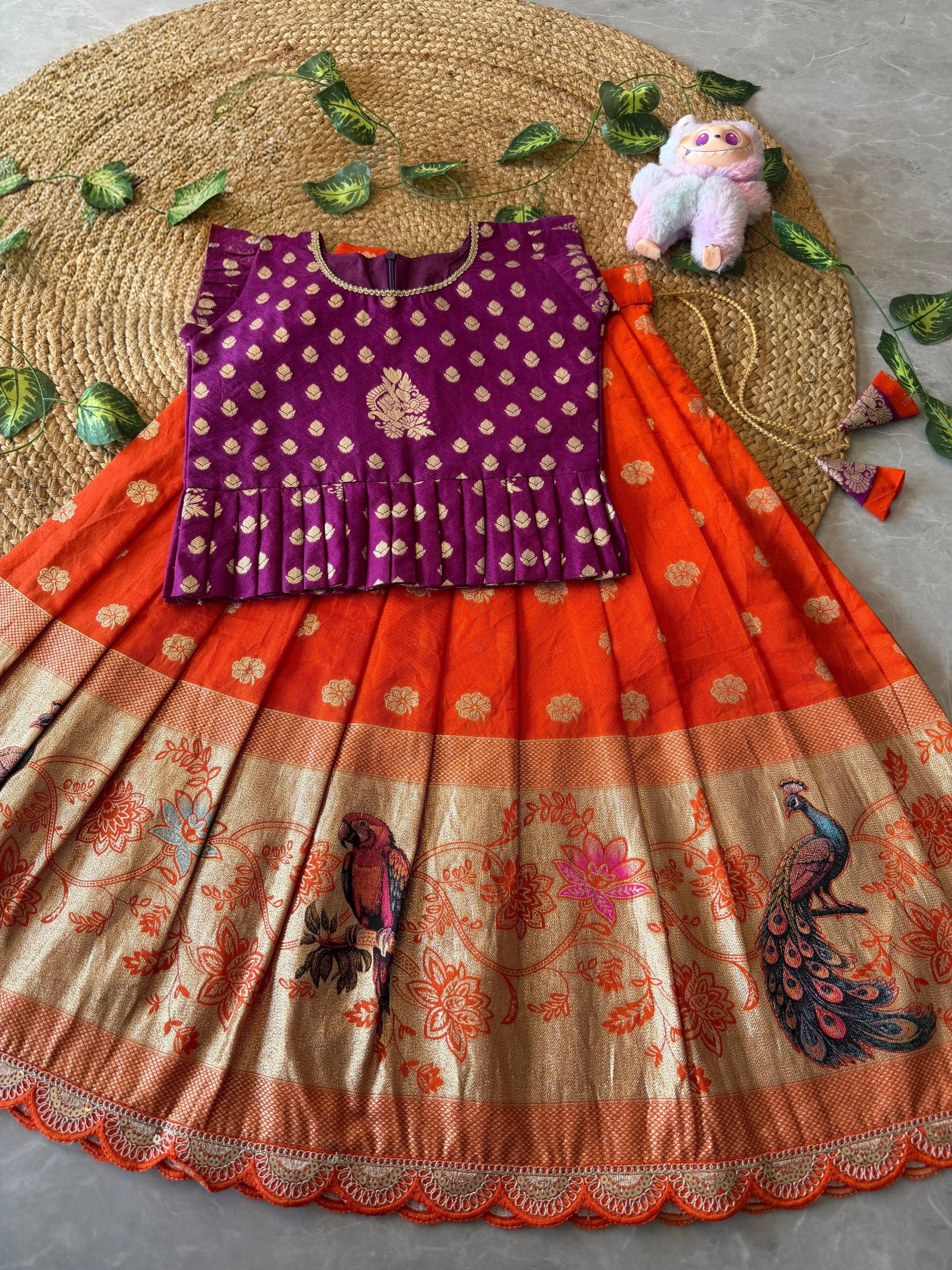 Ethnic kids lehengas