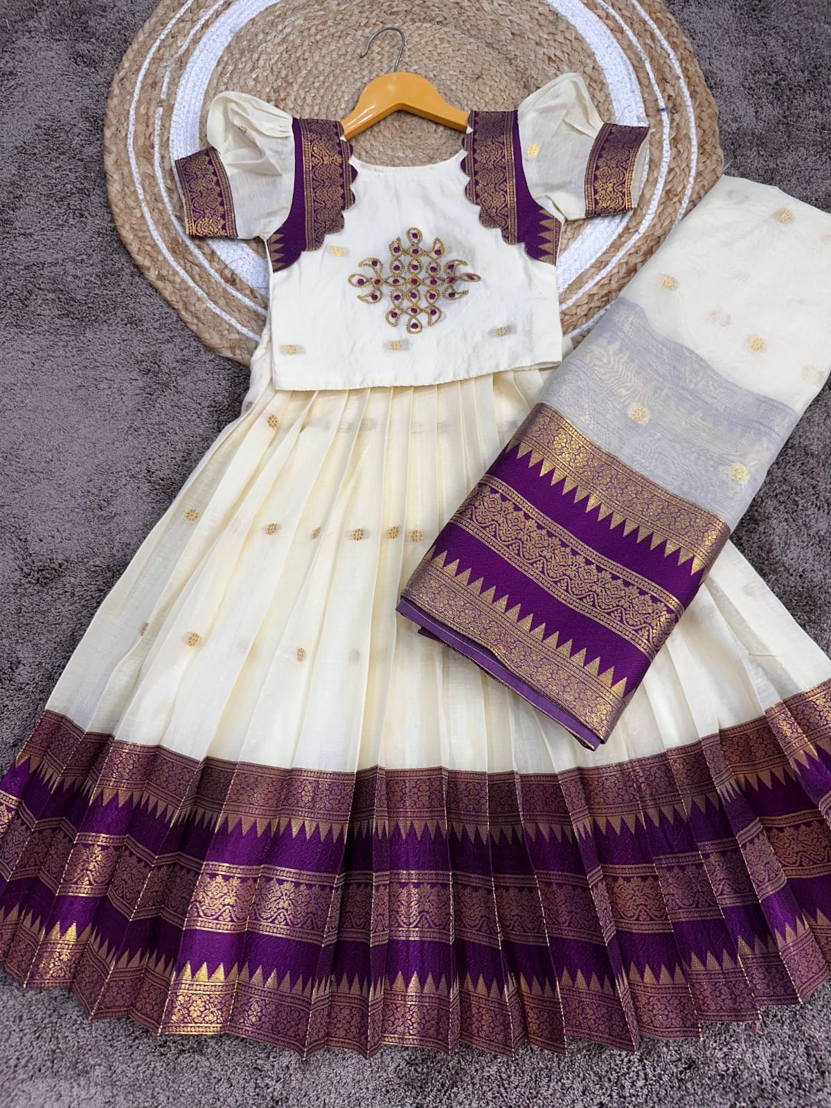 Komali half saree
