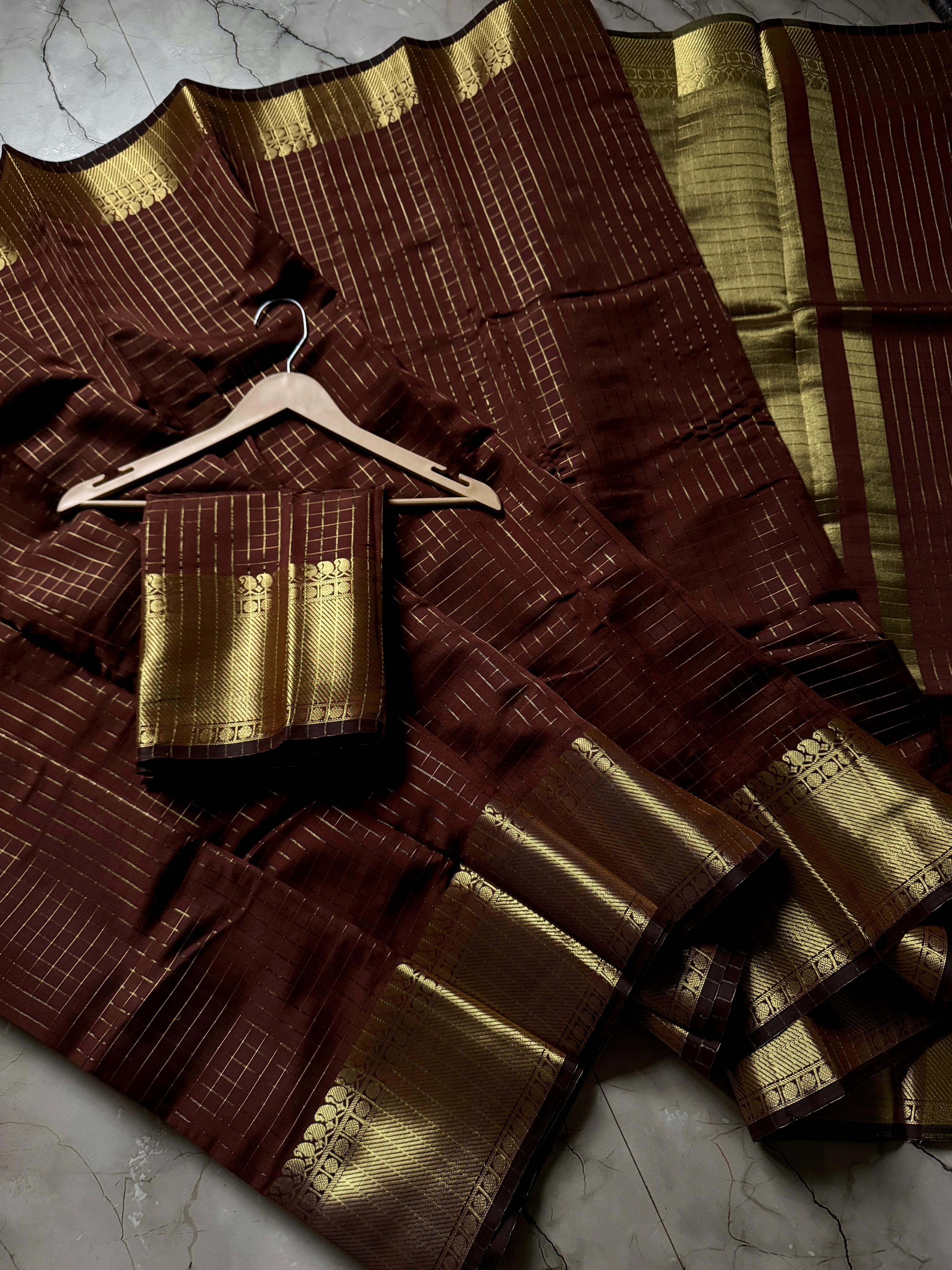 Celebrity Banarasi Semi silk saree