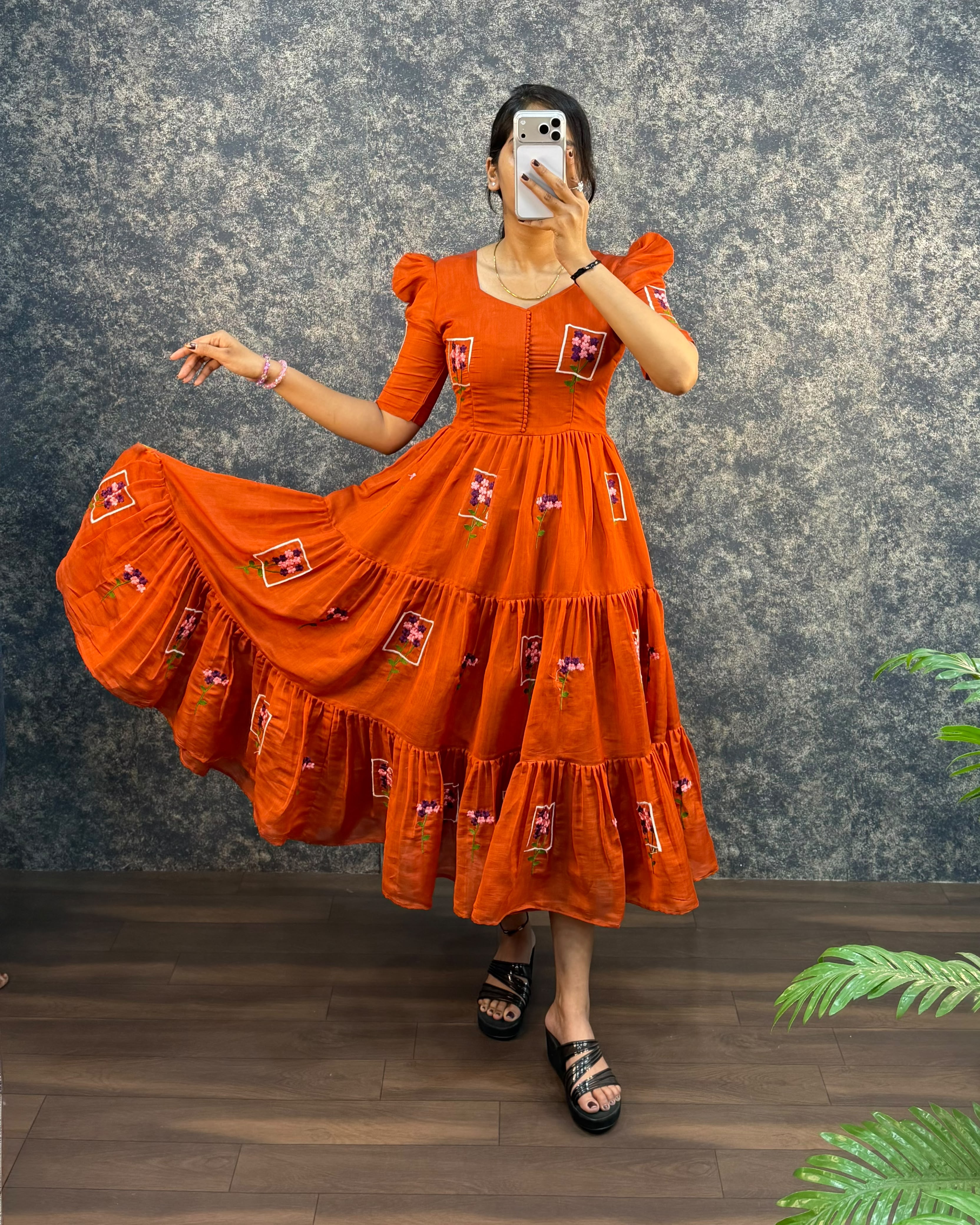 SEONA : mul cotton frocks