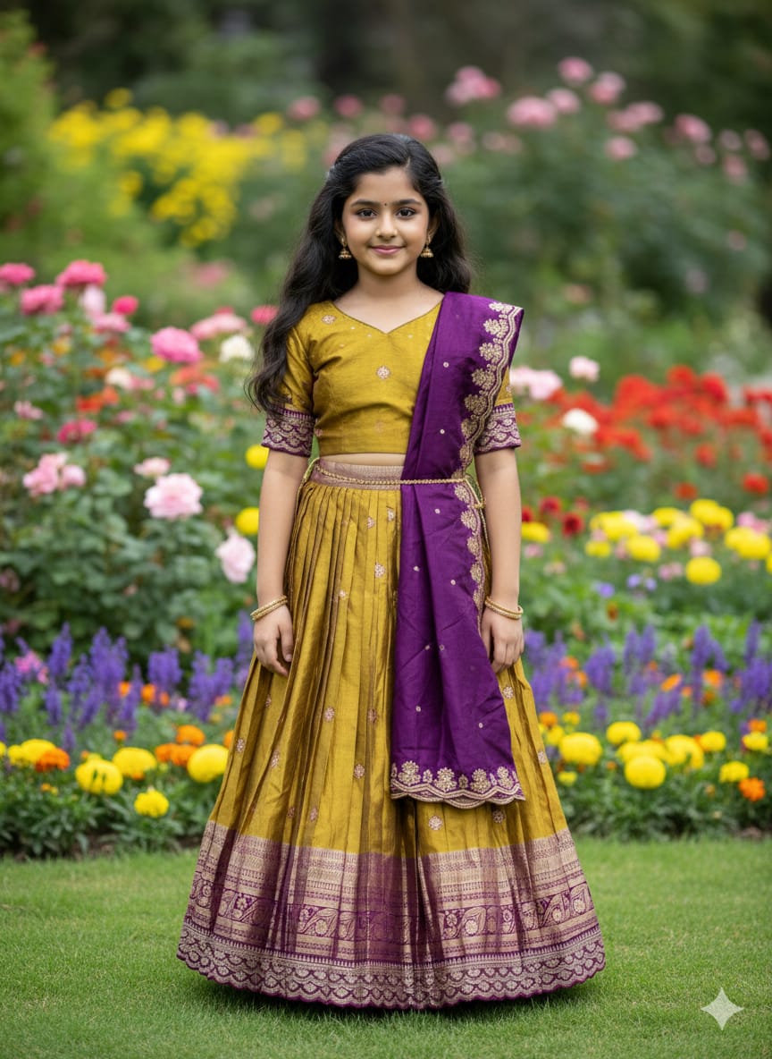 Kids Traditional Lehenga