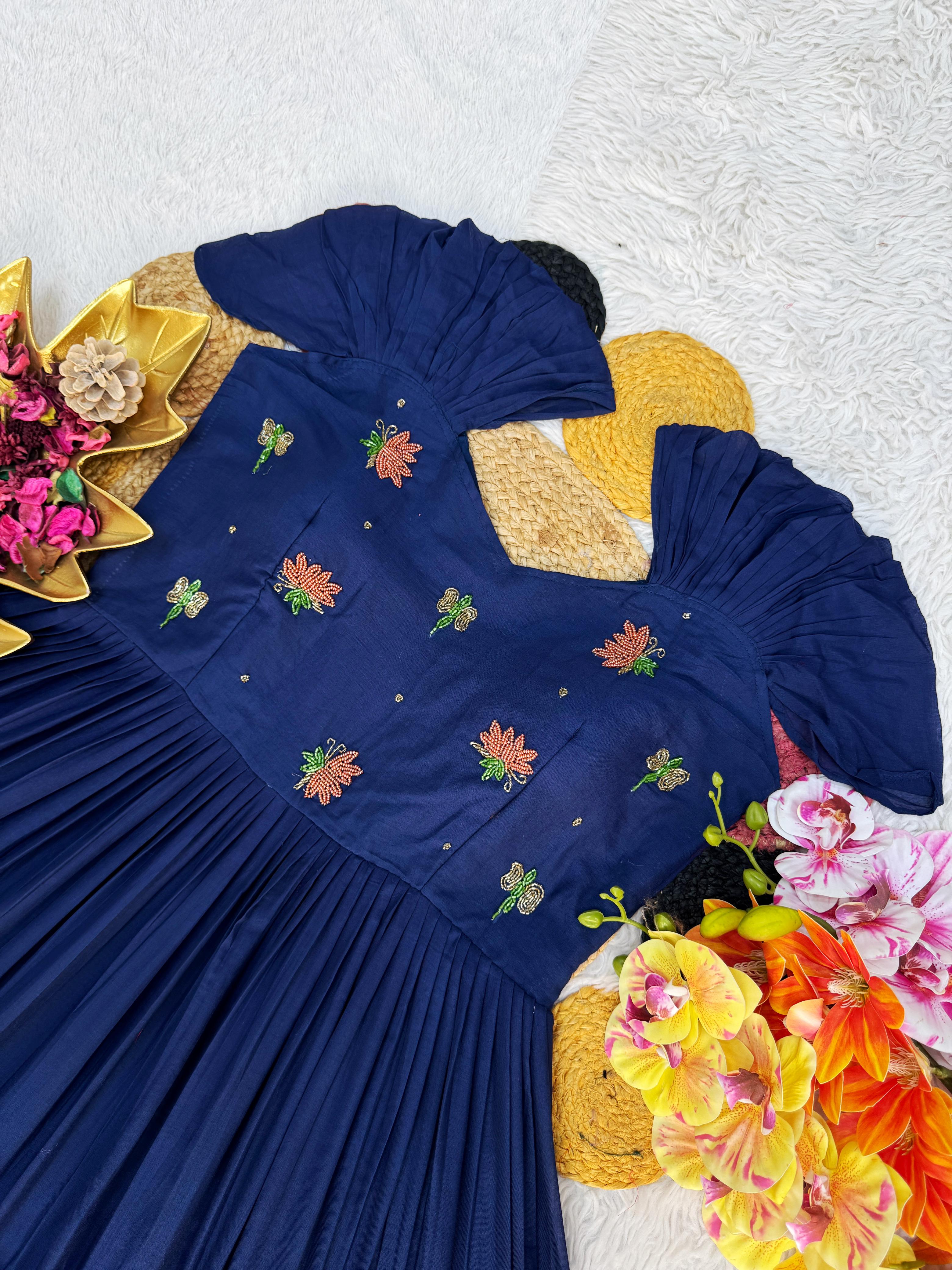 Navy : Mulcotton Frocks 💕